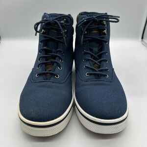 Vlado Shoes Mens Size 9 Blue Milo High Top Lace Up Sneakers Casual IG-2711-14